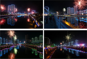 沿江东西路夜景（组照）